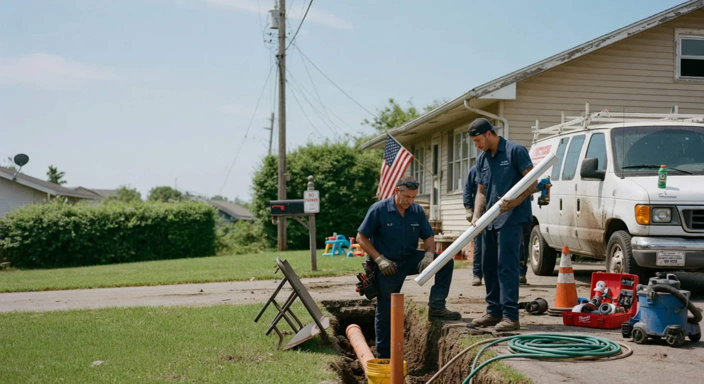 Sewer Line Inspection in Trenton, OH